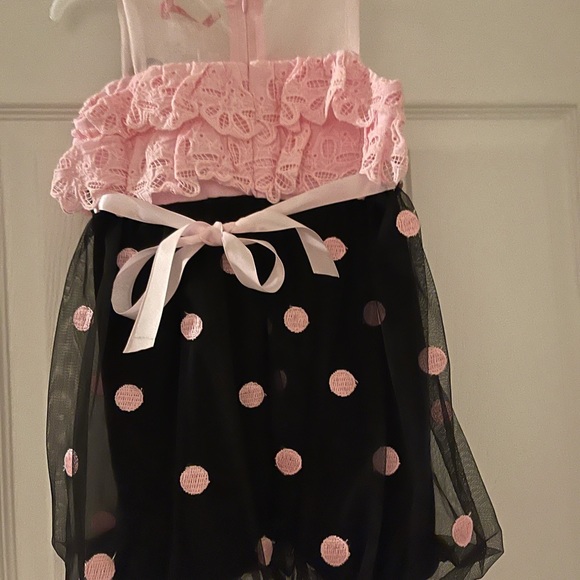 Toddler Girl DRESS romper - Picture 4 of 5